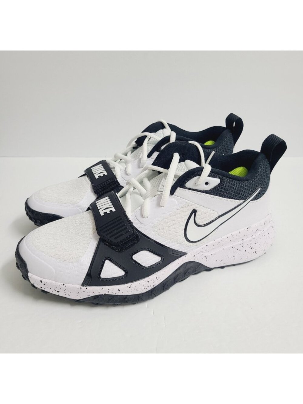 NEW Nike Air Zoom Diamond Elite Turf Baseball Shoes DZ0503-104 Size 7 White